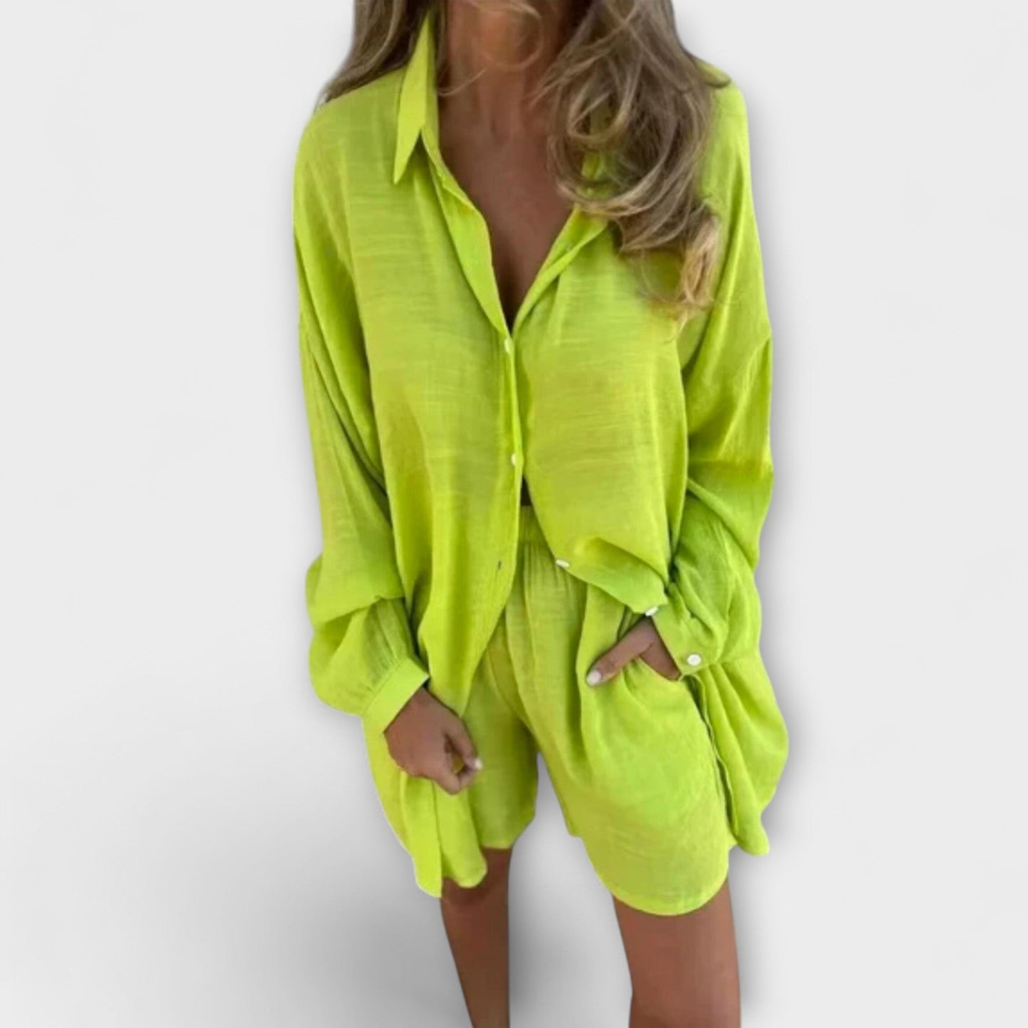 Saray™ | El conjunto que te hará sentir fresca, cómoda y lista para brillar este verano