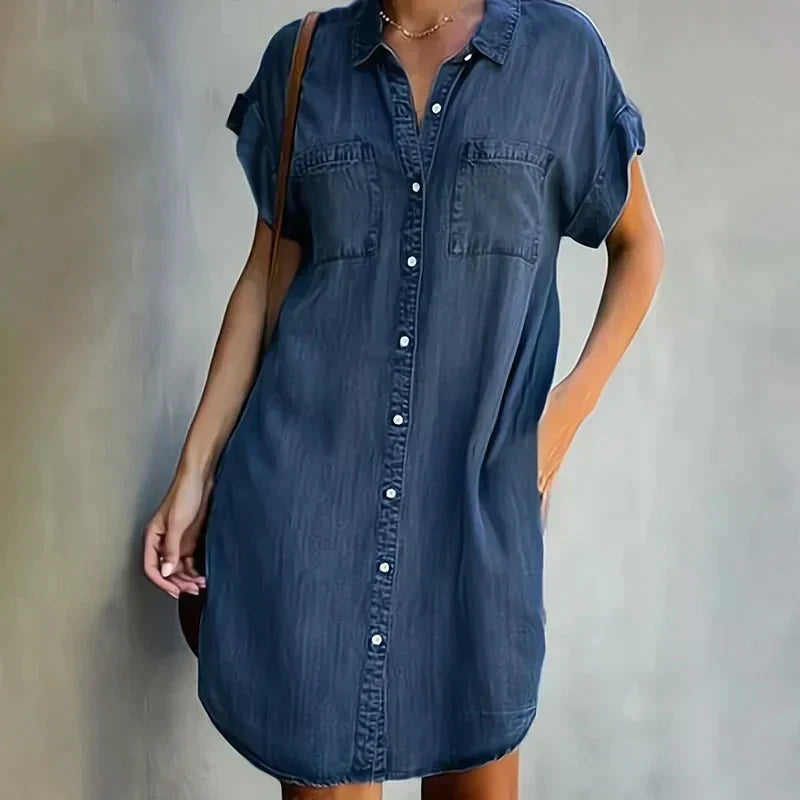 Paula | Vestido informal de denim