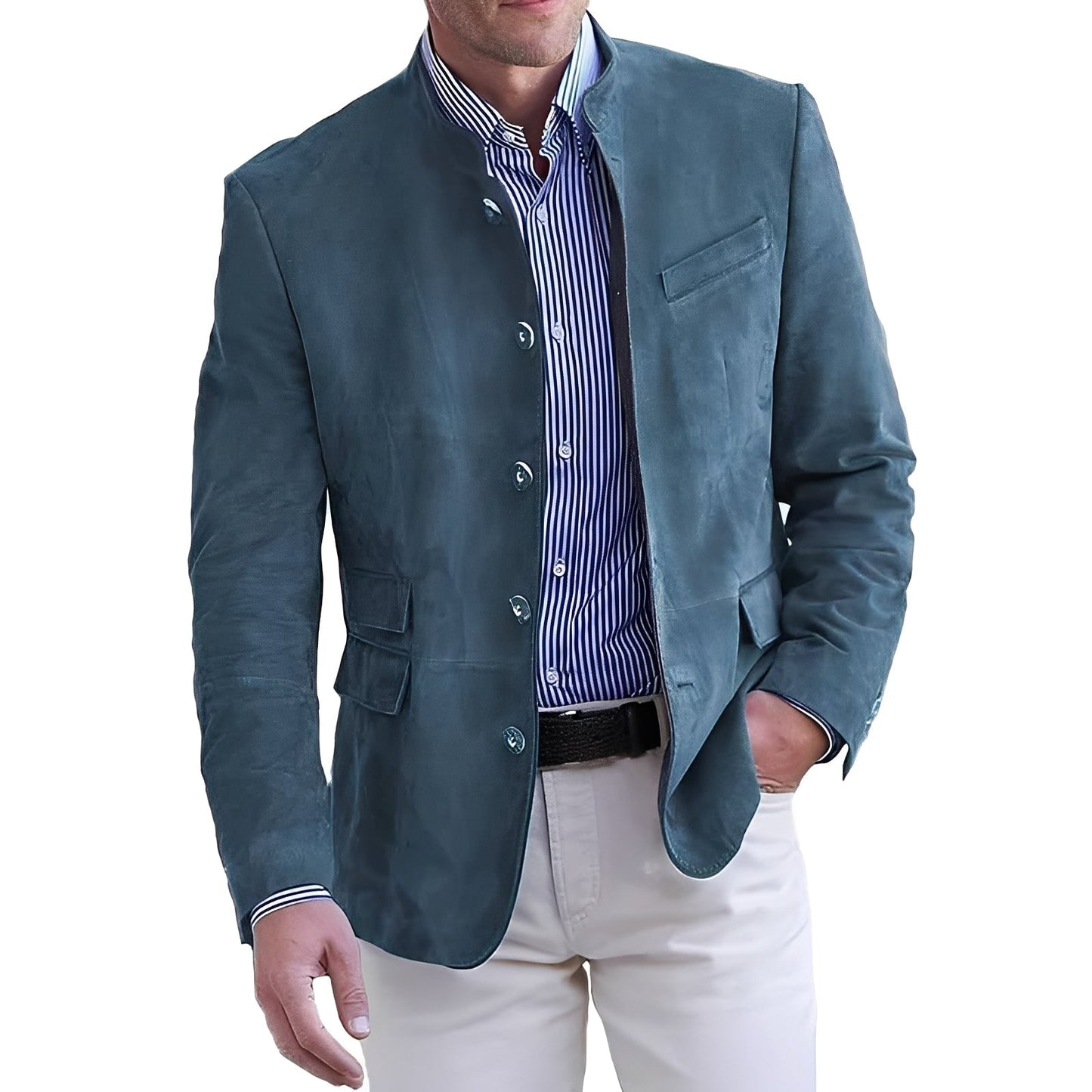 Matteo | Chaqueta Casual con Botones para Hombre