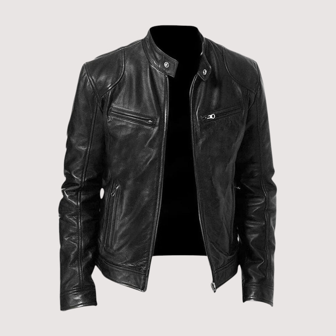 Lorenzo | Chaqueta de cuero para hombre
