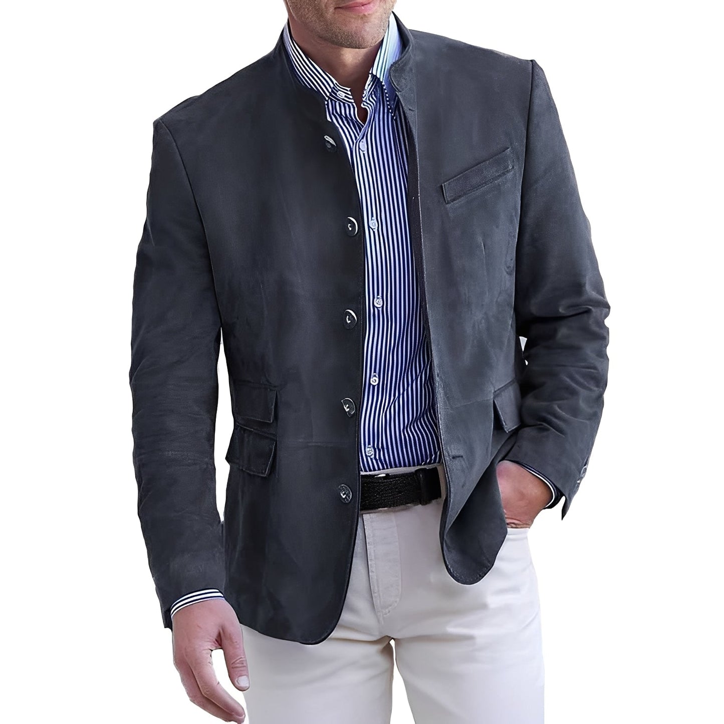 Matteo | Chaqueta Casual con Botones para Hombre