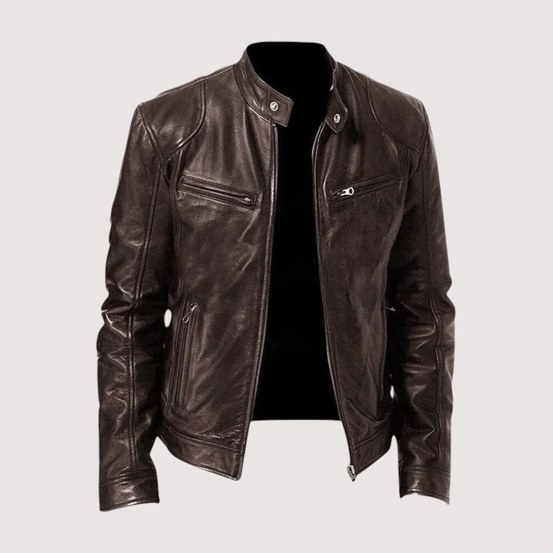 Lorenzo | Chaqueta de cuero para hombre