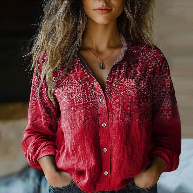 Claudia | Blusa Vintage Elegante