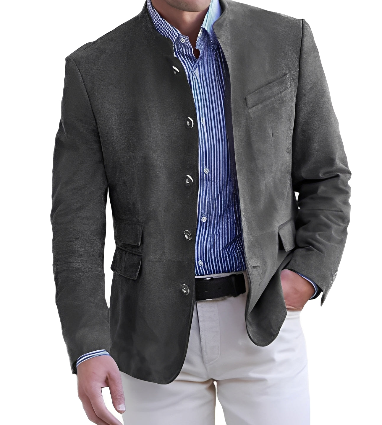 Matteo | Chaqueta Casual con Botones para Hombre