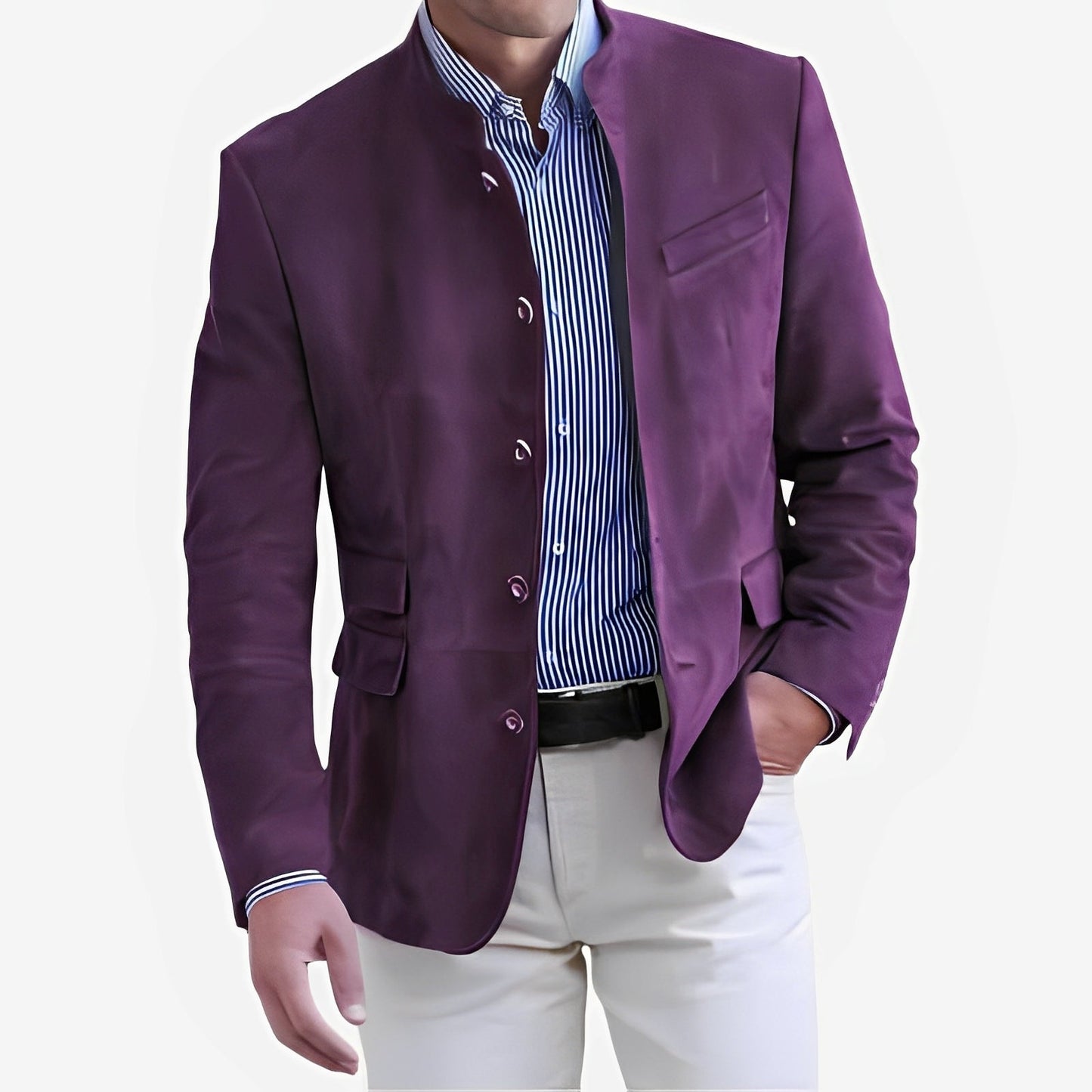 Matteo | Chaqueta Casual con Botones para Hombre