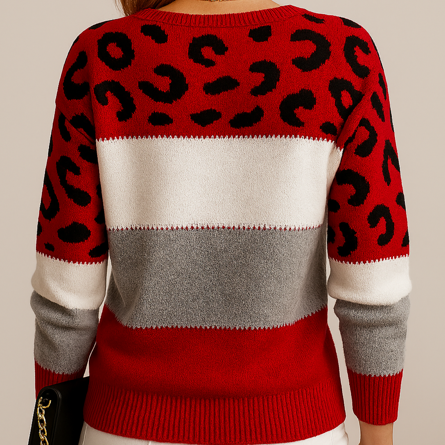 Inma | Jersey de Leopardo con Estilo Casual