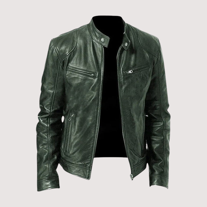 Lorenzo | Chaqueta de cuero para hombre