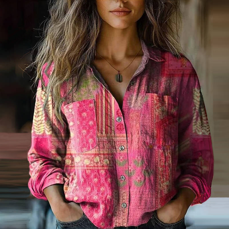Claudia | Blusa Vintage Elegante