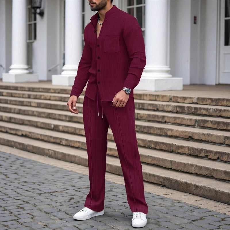🔥 Pablo Luxe | Conjunto de Punto Elegante