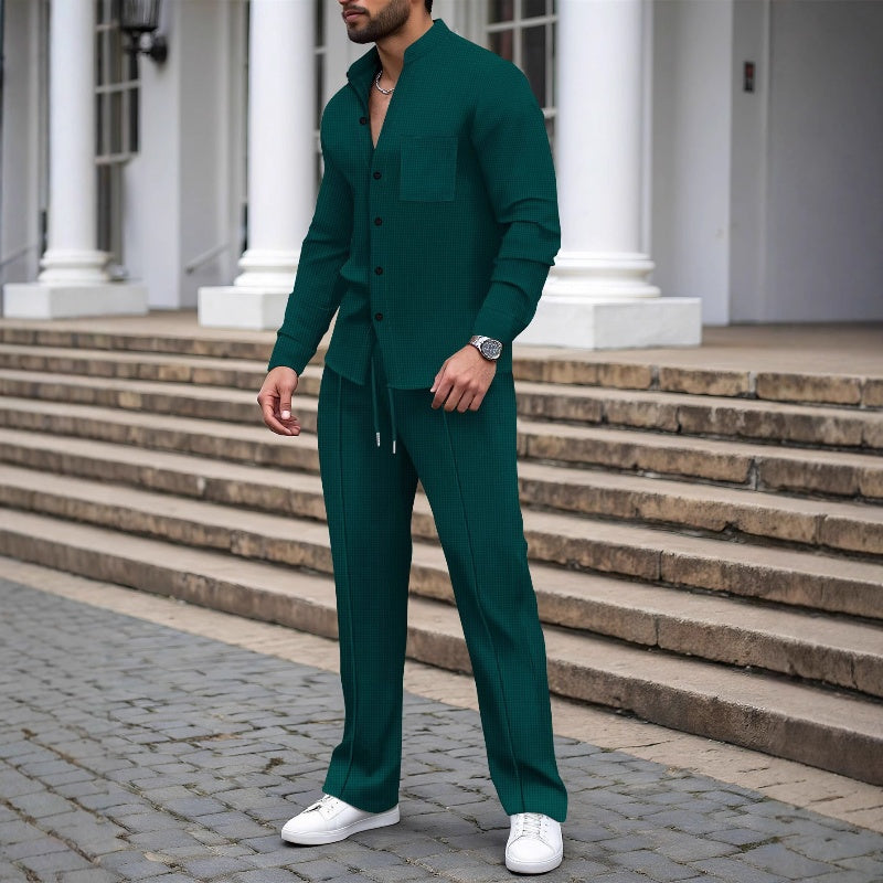 🔥 Pablo Luxe | Conjunto de Punto Elegante